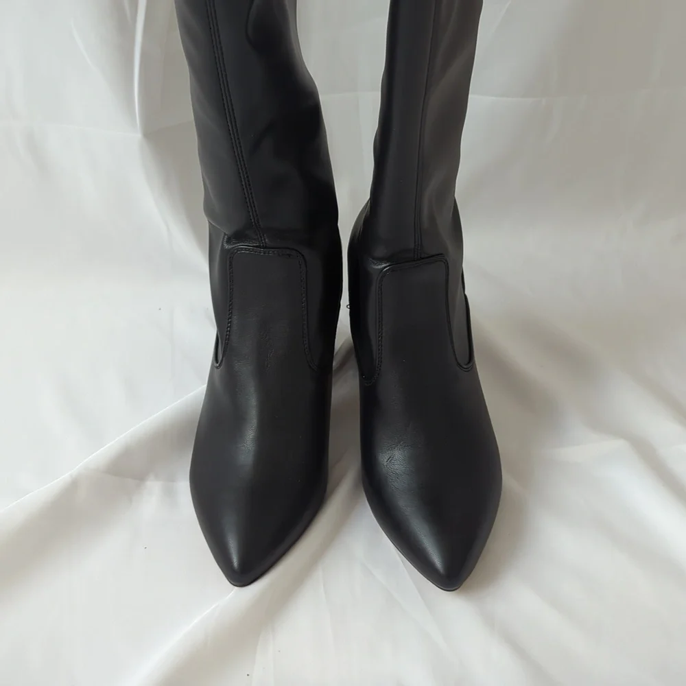 Franco Sarto Katherine Knee High Black Boots